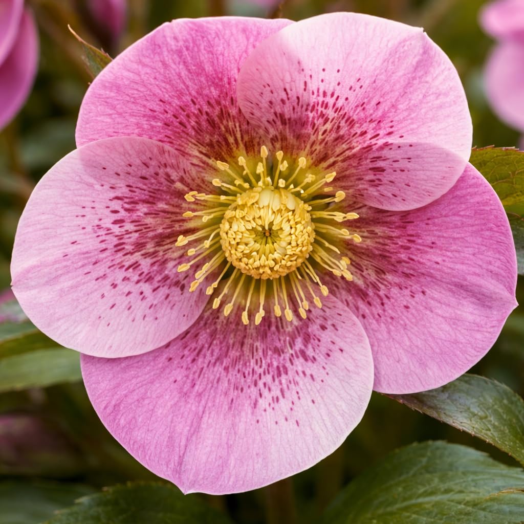 Lenten Rose Plug Plant – Helleborus orientalis Starter – Shade Loving Hardy Perennial with Early Spring Blooms (2)