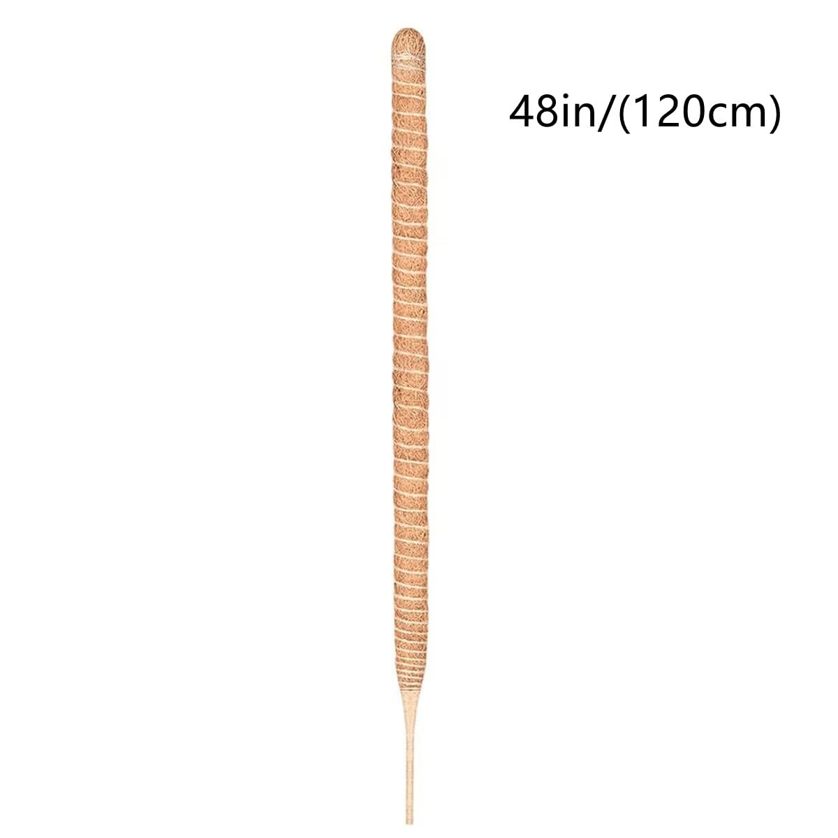 Moss Pole,47 Inch Monstera Plant Support, Upgraded 7mm Aluminum core Moss Poles for Climbing Indoor Plants DIY, Coco Coir Plant Pole Moss Plant Stick Support Stake Kit for Potted Plants Pothos