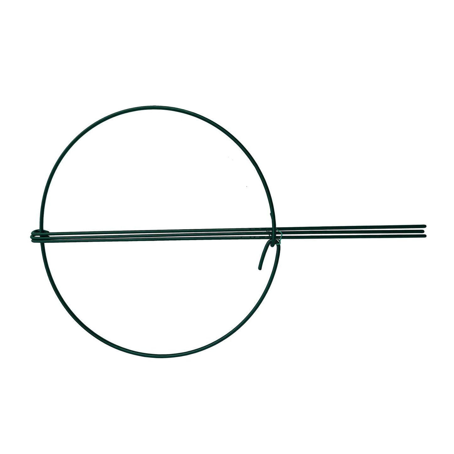 5 Pack 10" Wide x 16" High Peony Cage Rings Garden Plant Support Brace Round Metal Plant Stakes Rings, Strong Large Garden Supports for Flowers, Peonies, Rose, Lily