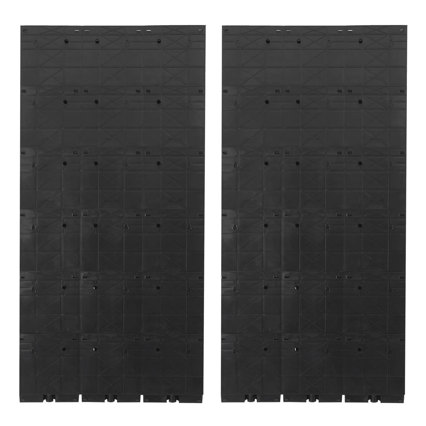 Fichiouy Vertical Garden Planter for Indoor/Outdoor Plants, Wall-Mounted Planter with 36 Pots,Hanging Flower Pots for Balcony, Home, Commercial Spaces (White)