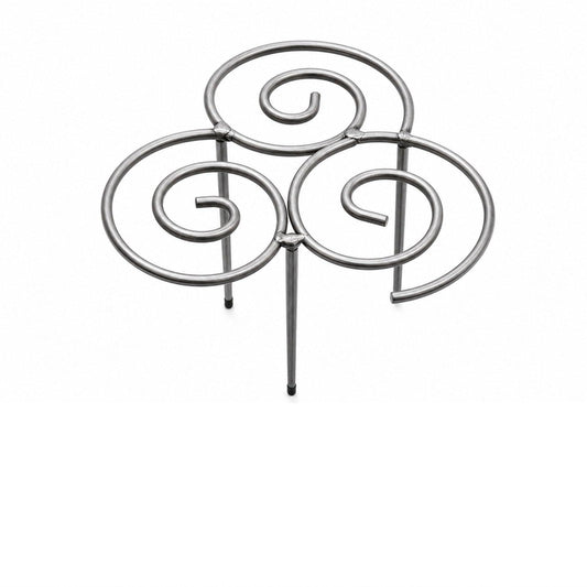 Peony Cages and Supports,Rustproof Weather-Resistant Metal Plant Support Stakes for Indoor Outdoor Garden Lawn Patio,Half-Round Grow Through Cage Ring for Peony,Hydrangea,Rose,Tomato (Small)