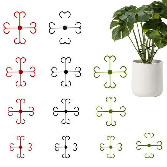 Monstera Plant Support, 2026 New Plant Stem Support for Climbing Plants, Plant Supports for Indoor Plants, Durable Garden Accessory for Home Growers (Multicolor, 5.31in + 4.53in + 3.03in + 2.28in)