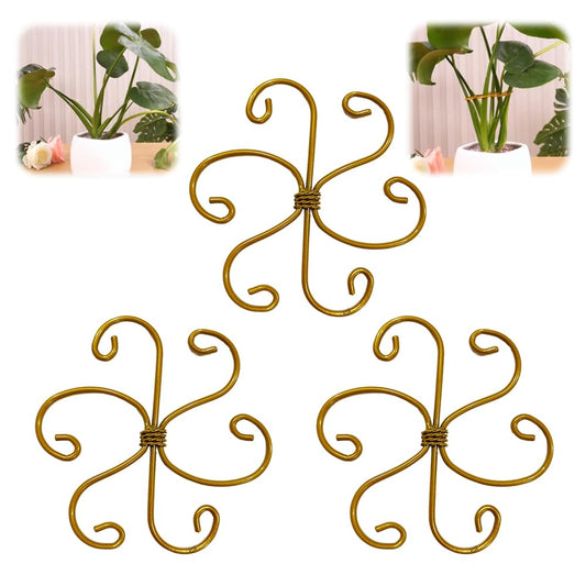PETUPS Monstera Plant Support, 2025 Durable Monstera Stabilizer Grapple Holder, Stable Plant Support Stakes Garden Clips for Climbing Plants, Ideal Plant Stem Holder for Thriving Growth (6PCS, #A)
