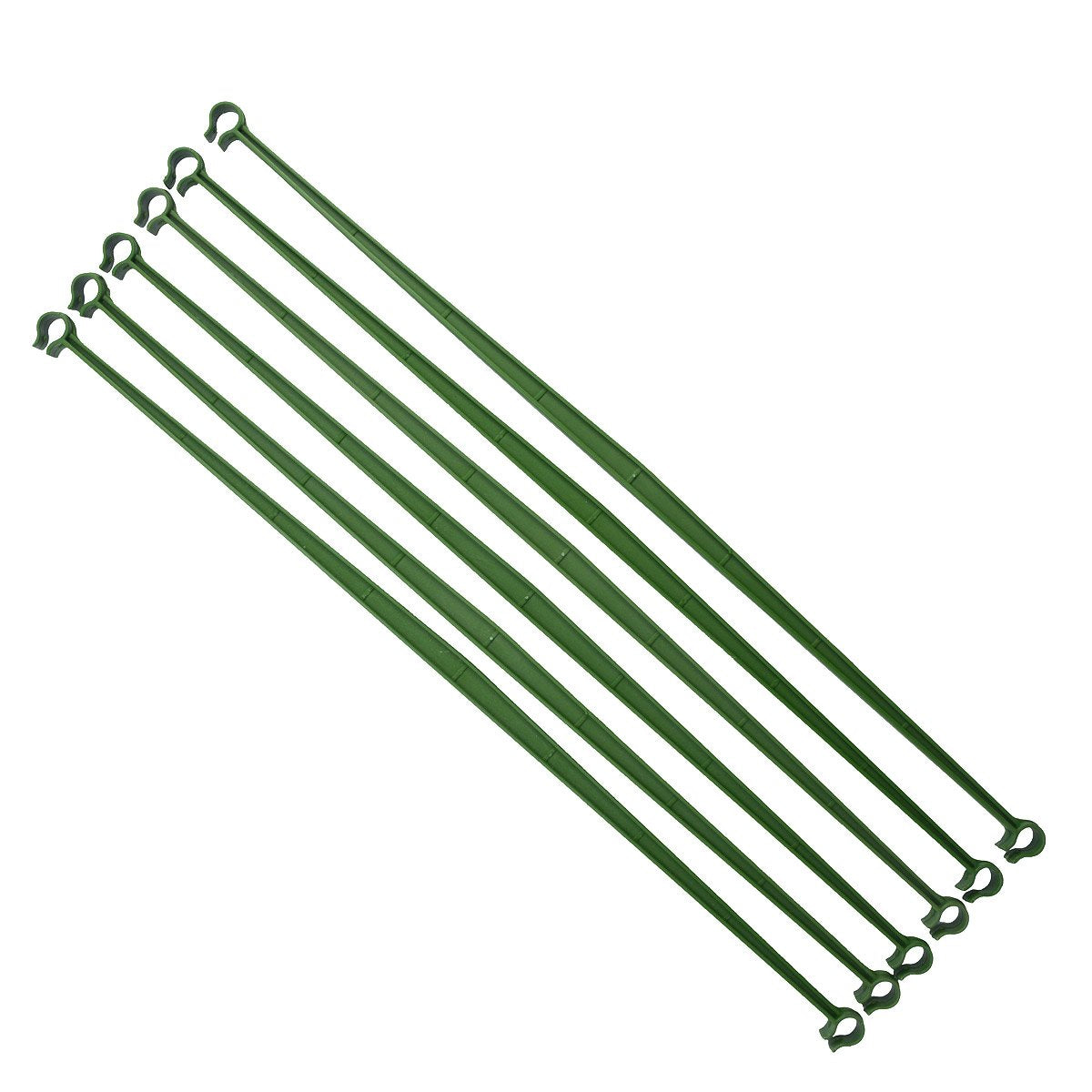 24Pcs 18 Inches Tomato Cage Connectors Trellis Connectors Stake Arms for Tomato Cage 11MM Plant Sticks Stake Arms