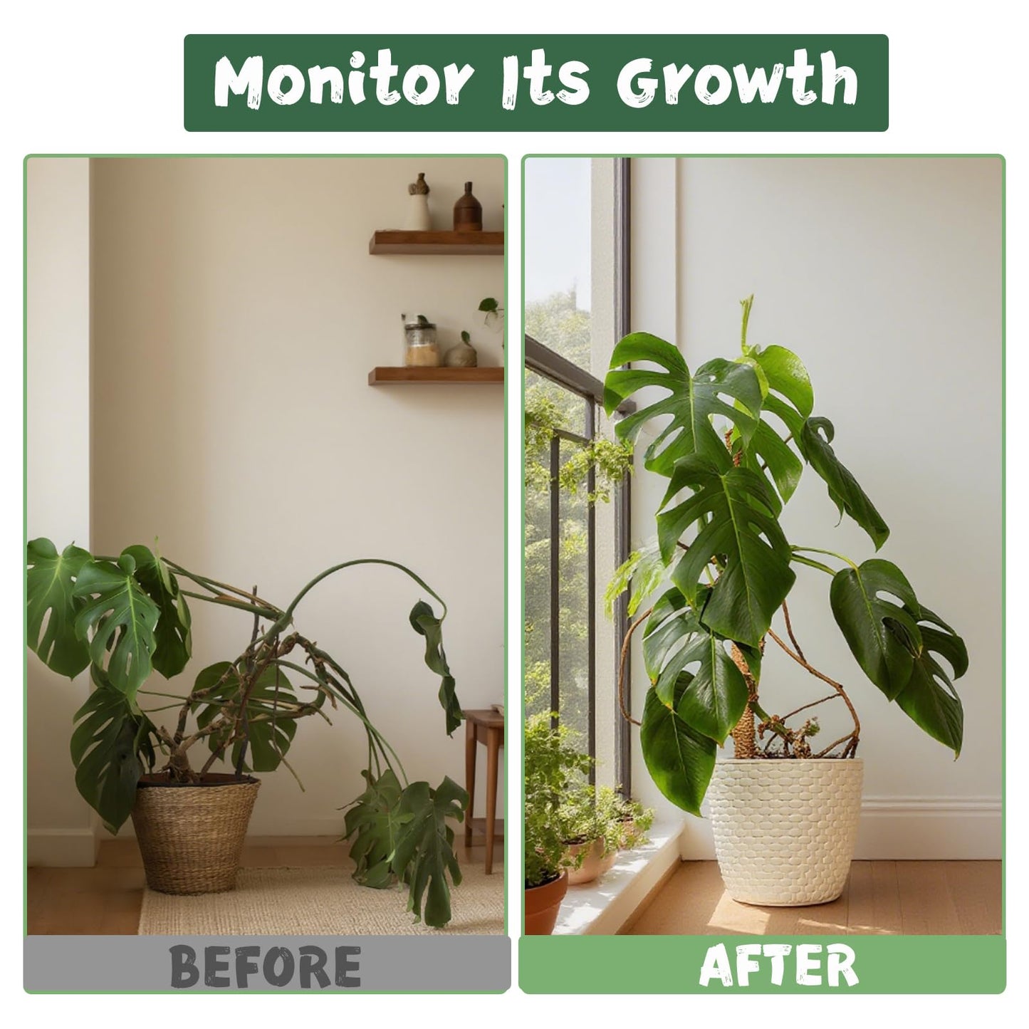 2 Pack 27.56 Inch Bendable Moss Pole for Monstera,70cm Monstera Plant Support Stakes Moss Sticks for Climbing Indoor Plants Pothos Philodendron,Coir/Coco Plant Trellis for Potted Climbers Houseplants