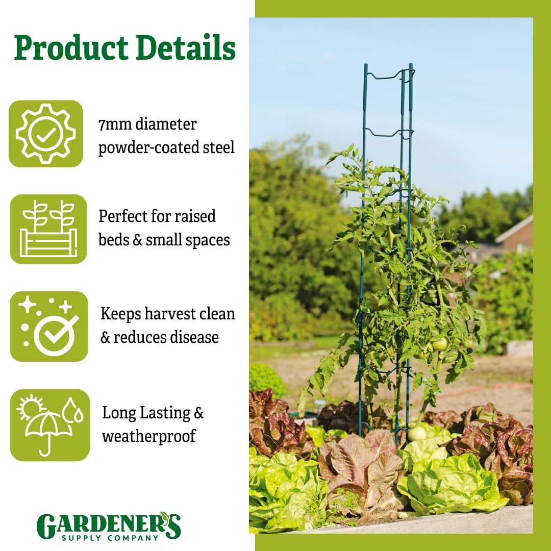 Stacking Tomato Ladder Stakes (Green)