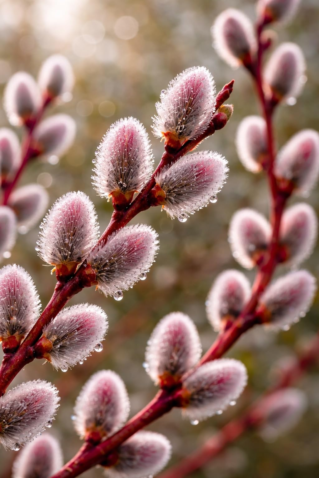 Red Pussy Willow Tree Cuttings to Grow - Fresh Cuttings, Ready to Plant - Salix Lucida, Shiny Willow - Guaranteed to Grow (10 Trees)