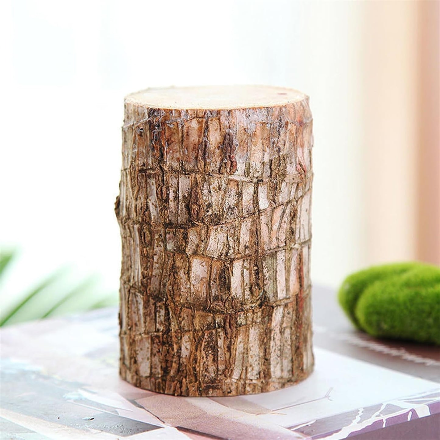 Generic Brazilian Wood，Brazilian Lucky Wood Desk，Brazilian Wood Decor，2024 Newly Mini Brazilian Wood Home Decor (Monk), zxc23