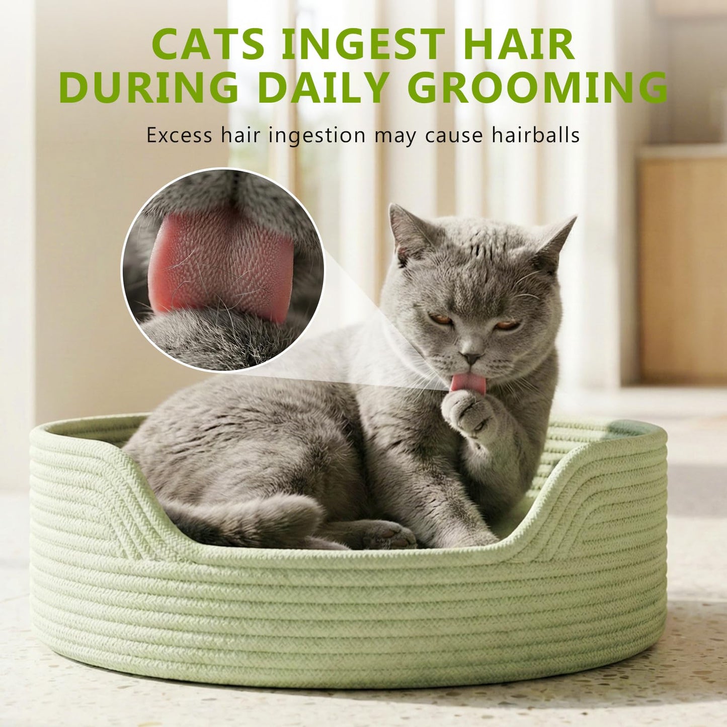 Prettypum Cat Grass Treats for Indoor Cats - Freeze Dried Cat Grass Crunchy Snacks for Hairball Control and Digestive Support - Natural Kitty Grass Supplement - 4.23 oz