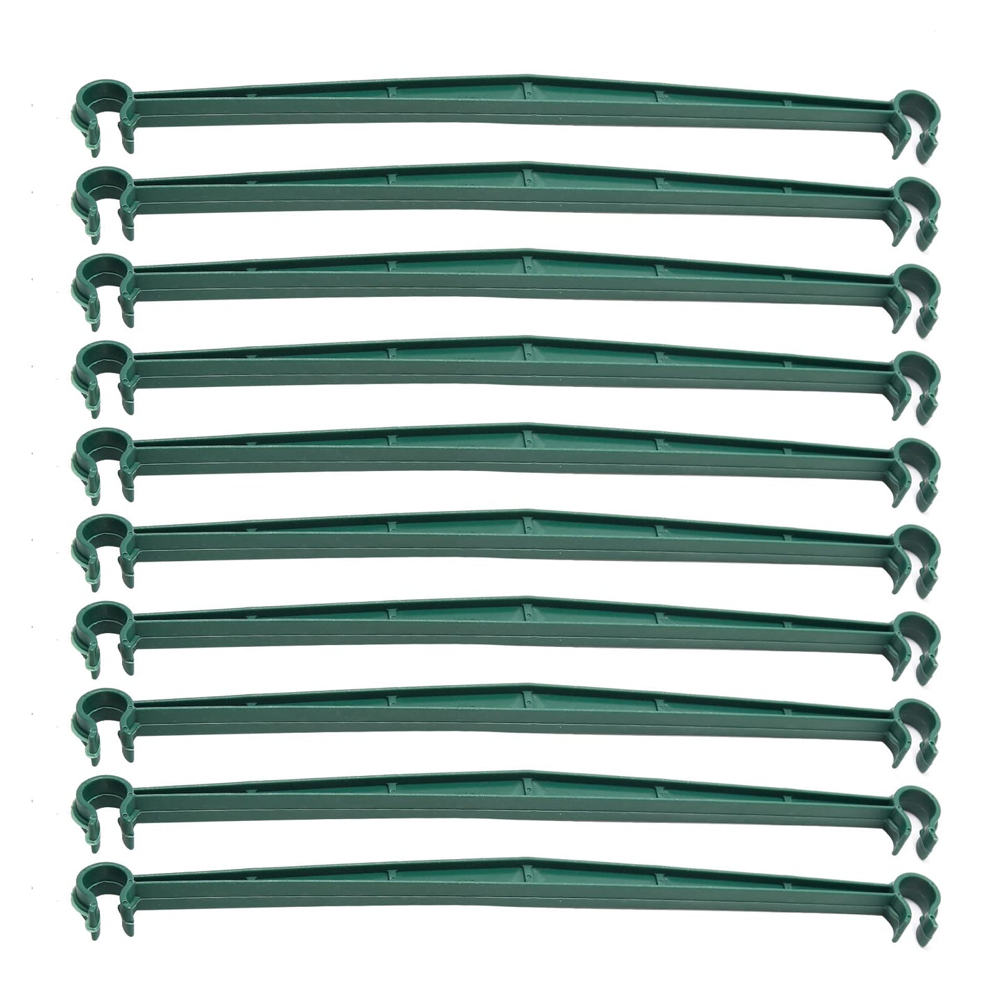 100 PCS Stake Arms for Tomato Cage, 12.6” Expandable Trellis Connectors,Plant Support Garden Stakes, Tomato Stake Supports Fit for 11mm Stakes, for Climbing Plants, Flowers,Vegetables