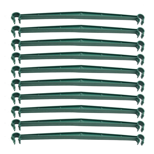 100 PCS Stake Arms for Tomato Cage, 12.6” Expandable Trellis Connectors,Plant Support Garden Stakes, Tomato Stake Supports Fit for 11mm Stakes, for Climbing Plants, Flowers,Vegetables