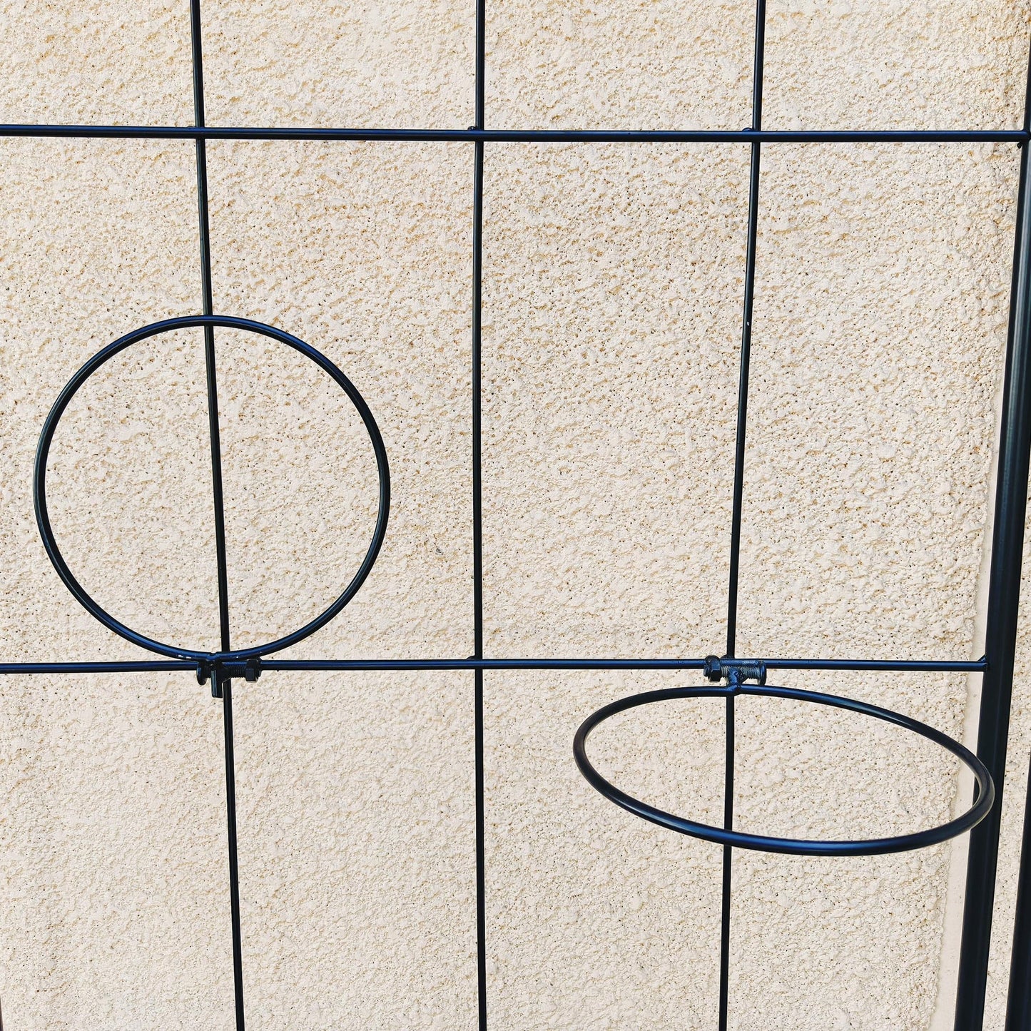 2 Pack Metal Garden Trellis 78.7" H,Rustproof Trellis for Climbing Plants,Outdoor Support for Roses Jasmine Vine,Garden Fence for Potted Plants &Flower Beds, Black