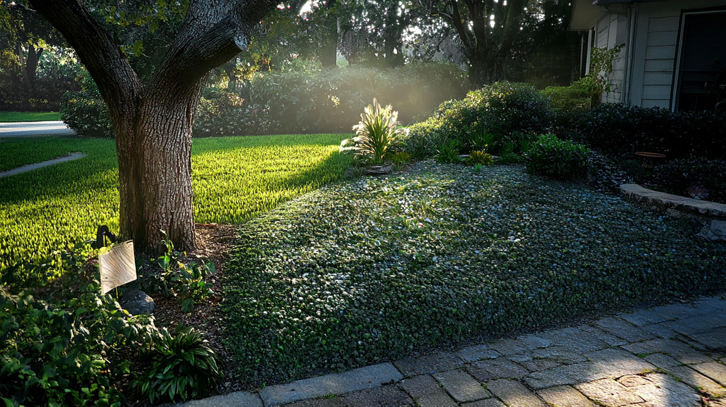 Asiatic Jasmine Minima | 30 Live Plants | Trachelospermum Asiaticum | Ground Cover, Fast Growing, Low Maintenance Evergreen, Cold Hardy, Drought Tolerant, Dense Growth, Landscaping