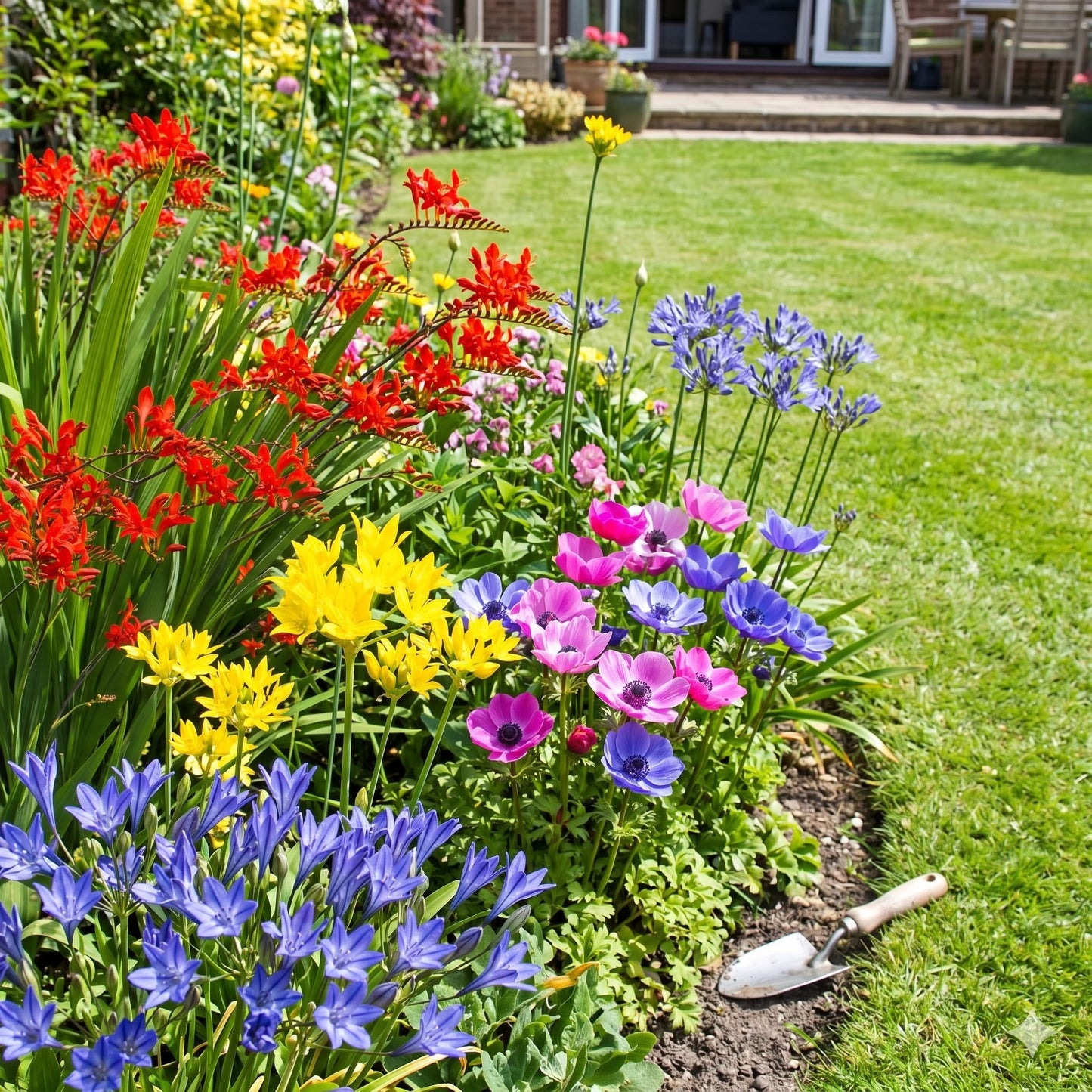 Birds & Bees English Flower Bulb Collection - Colorful Assortment of Flower Bulbs That Will Have Beautiful Blooms - 100 Flower Bulbs